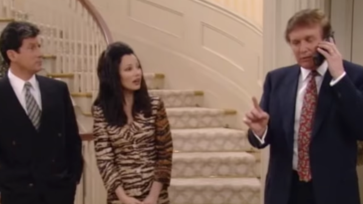 Fran Drescher Recalls Trump's Script Change Request When He Appeared On 'The Nanny'—And It's Peak Trump