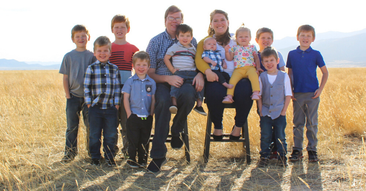 Couple Shares How Having 10 Children In 10 Years Was The Best Thing Ever To Happen To Them