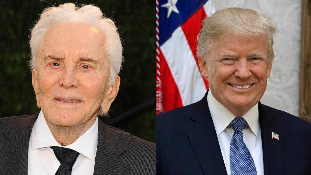 Open Letter From Kirk Douglas To Donald Trump During The 2016 Election Feels Very Appropriate Right Now