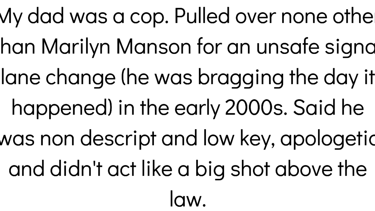 Cops Who Have Pulled Over Celebrities Share Their Experiences