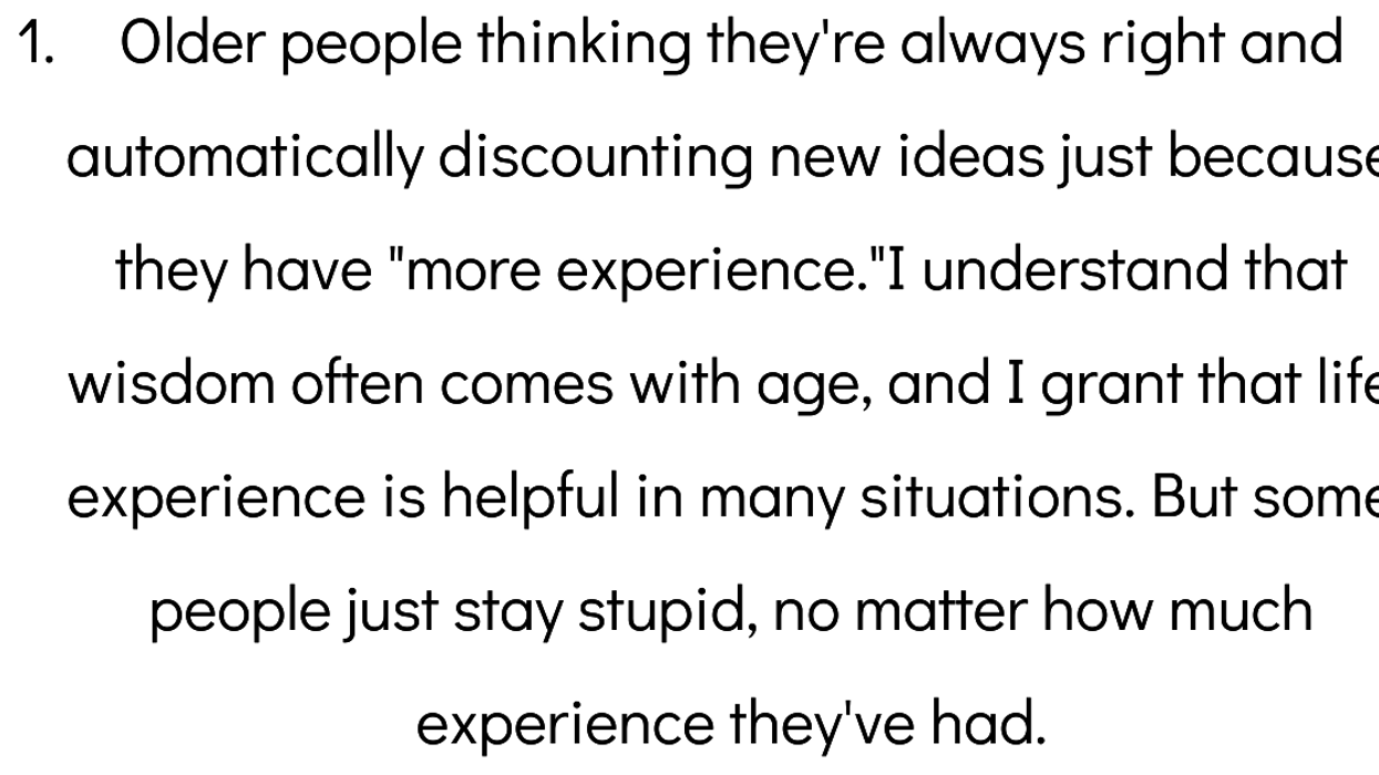 People Disclose What Genuinely Offends Them