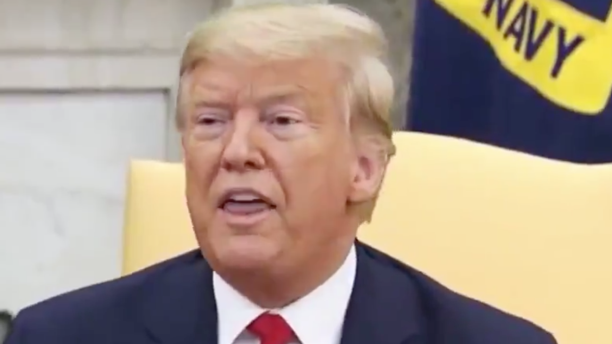 Reporter Asks Trump What Lesson He Learned From His Impeachment, and His Response Is About as Trump as It Gets