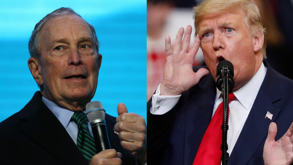 Trump Mocked Michael Bloomberg For Having A 'Very Bad Night' In New Hampshire Without Realizing That He Wasn't Even On The Ballot