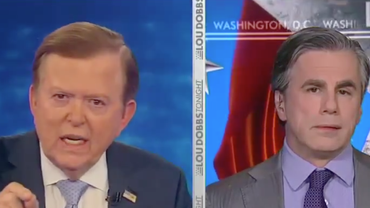 Rage-Filled Lou Dobbs Accuses Trump's Attorney General of Working With the Deep State After He Criticized Trump