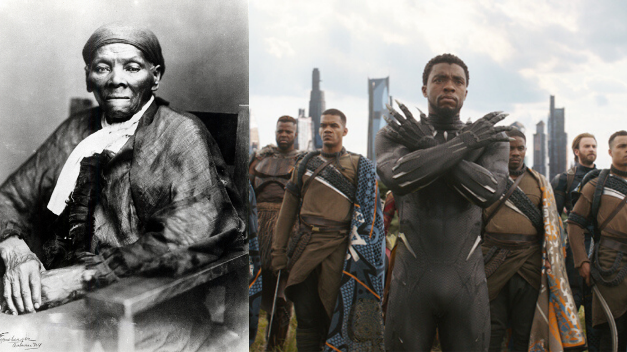 Bank Awkwardly Tries To Explain Why Harriet Tubman Looks Like She's Doing The 'Wakanda Forever' Salute On Their New Debit Card