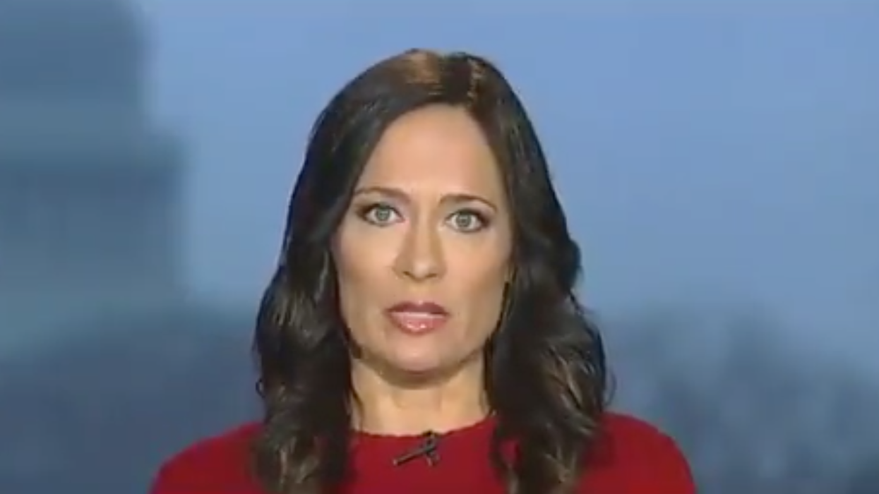 Fox News Glitch Turns Trump's Press Secretary Green, and Everyone's Making the Same Joke