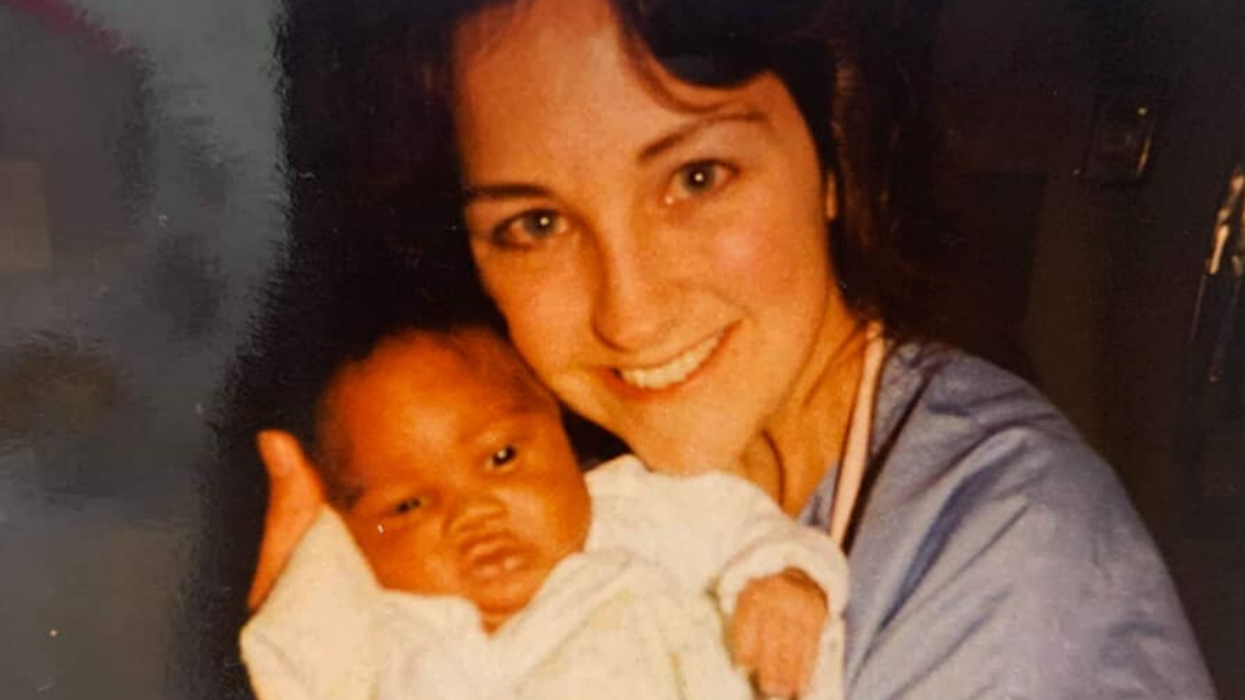Man Reunited With NICU Nurse Who Cared For Him 30 Years Ago As A Preemie After He Realizes She's Caring For His Preemie Son