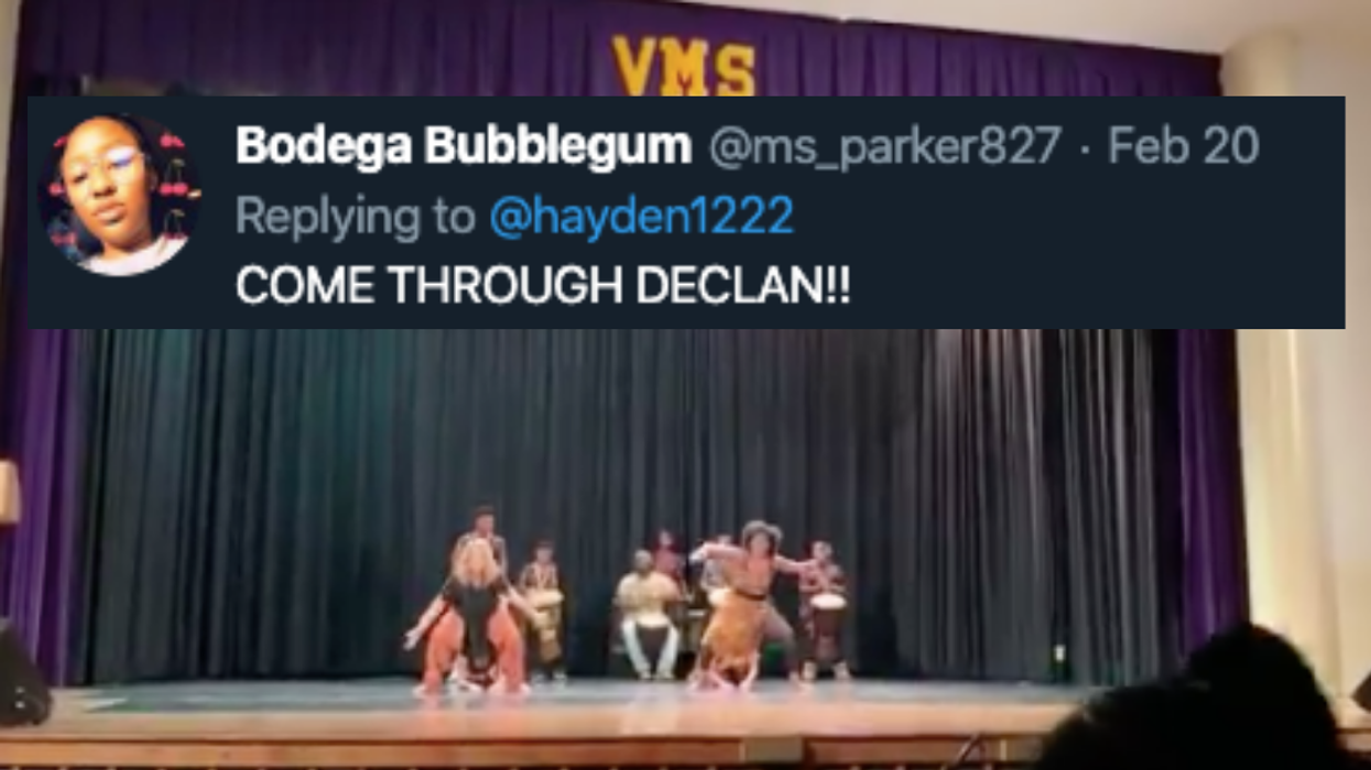 Mom's Video Of Her White Gay Son Performing With His School's West African Drum And Dance Group Has The Internet Cheering