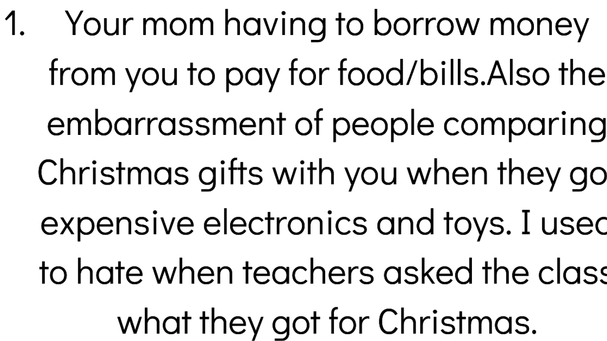 People Share Which Things You Only Know If You Grew Up Poor