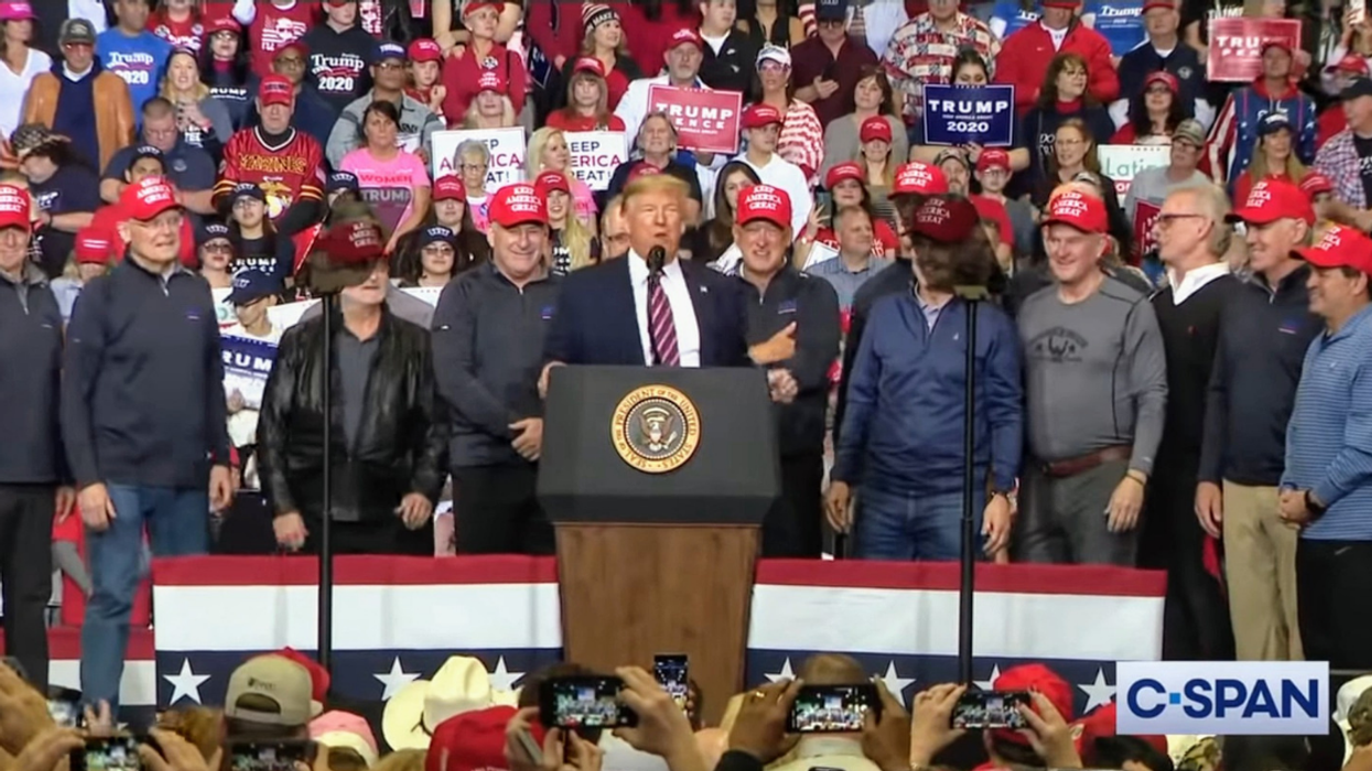 Captain of 'Miracle on Ice' Hockey Team Seriously Regrets Appearing on Stage With Trump Wearing 'KAG' Hats