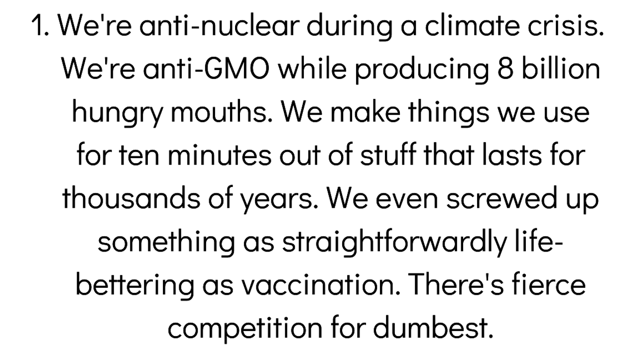 People Share The Dumbest Things Humans Have Done As A Species