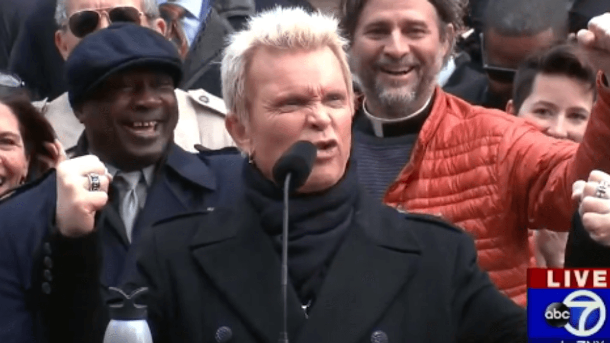 Video Of Billy Idol Chanting 'Billy Never Idles' As Part Of 'War On Idling' Campaign Is Truly A Bizarre Sign Of The Times