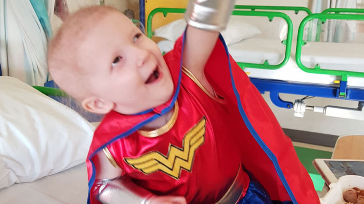 Parents Share Heartbreak Of Having To Ban Their Young Daughter From Kissing Her Newborn Brother After She Had Her Eye Removed Following Cancer Diagnosis