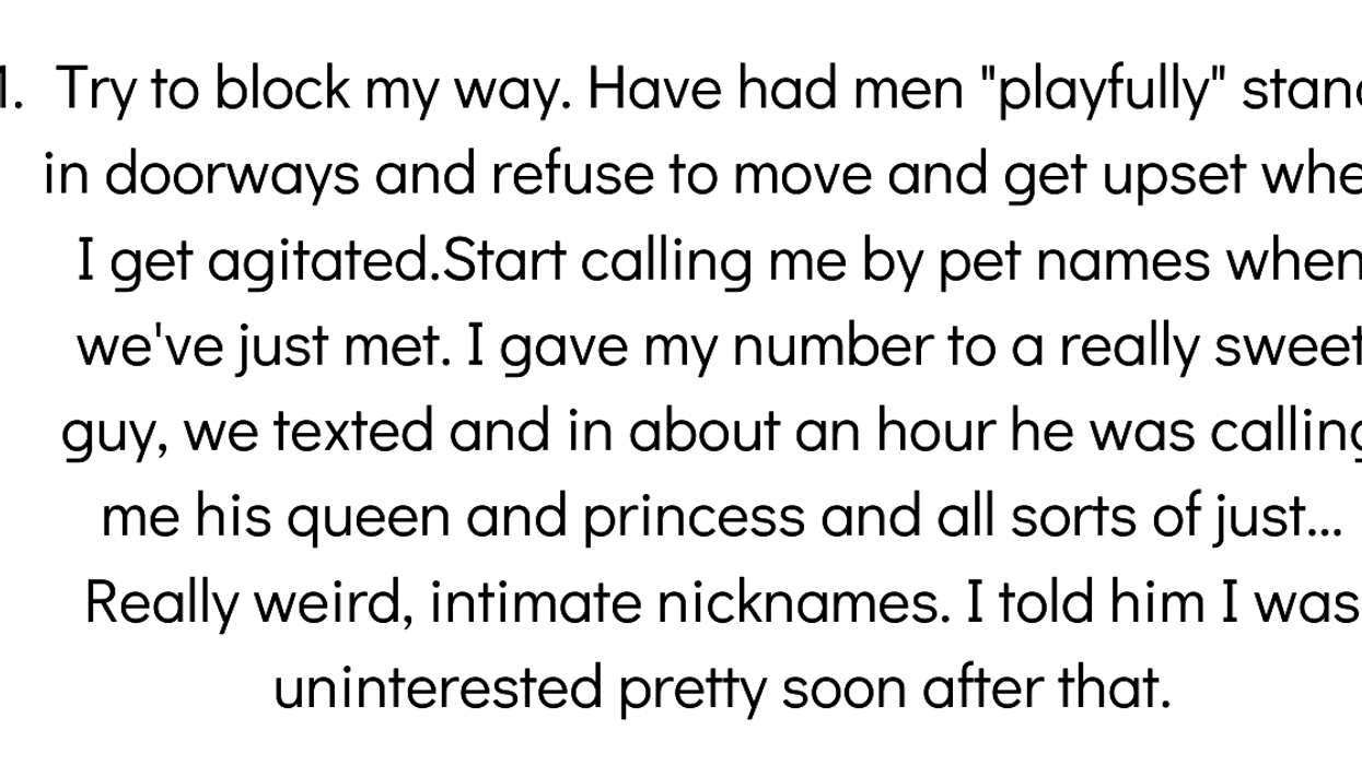 Girls Share The Creepiest Things That Guys Do