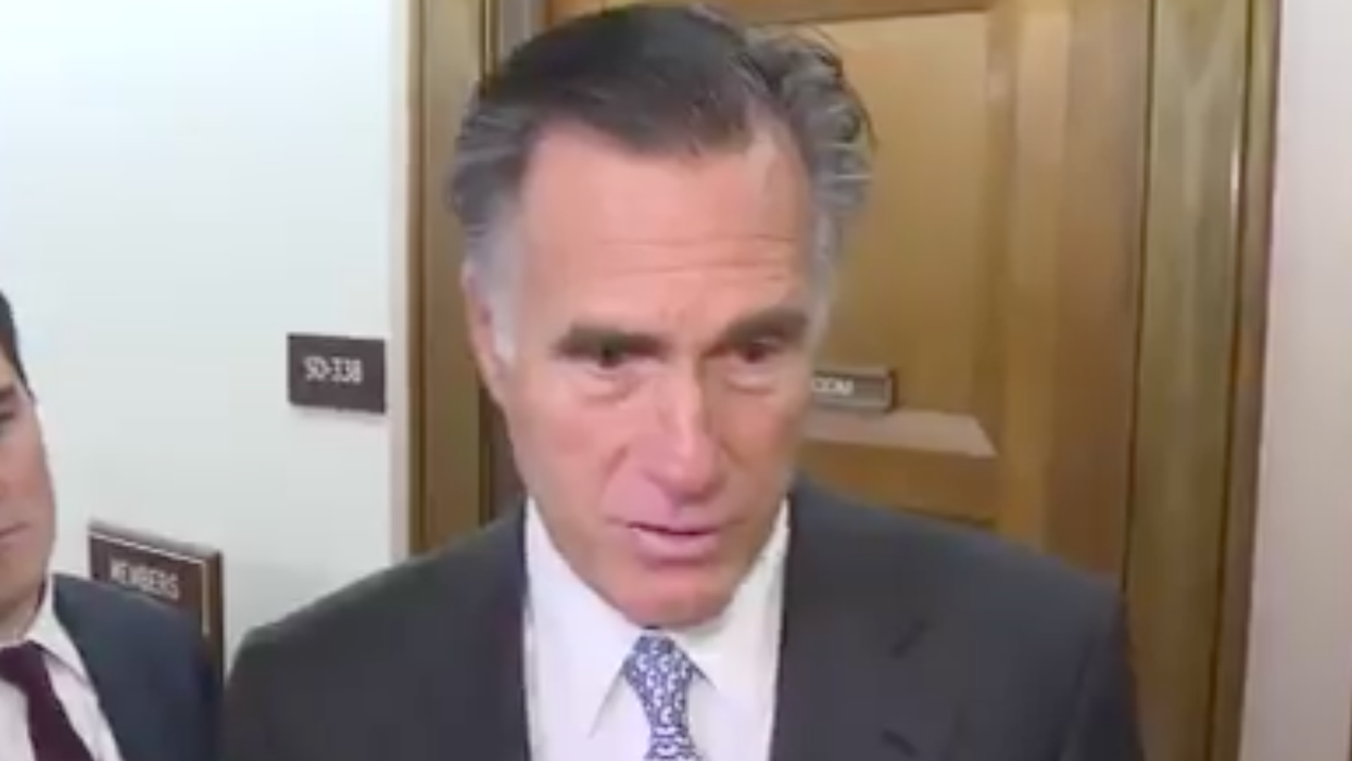 Mitt Romney Calls Out GOP Senator for Launching New Hunter Biden Investigation the Day After South Carolina Primary