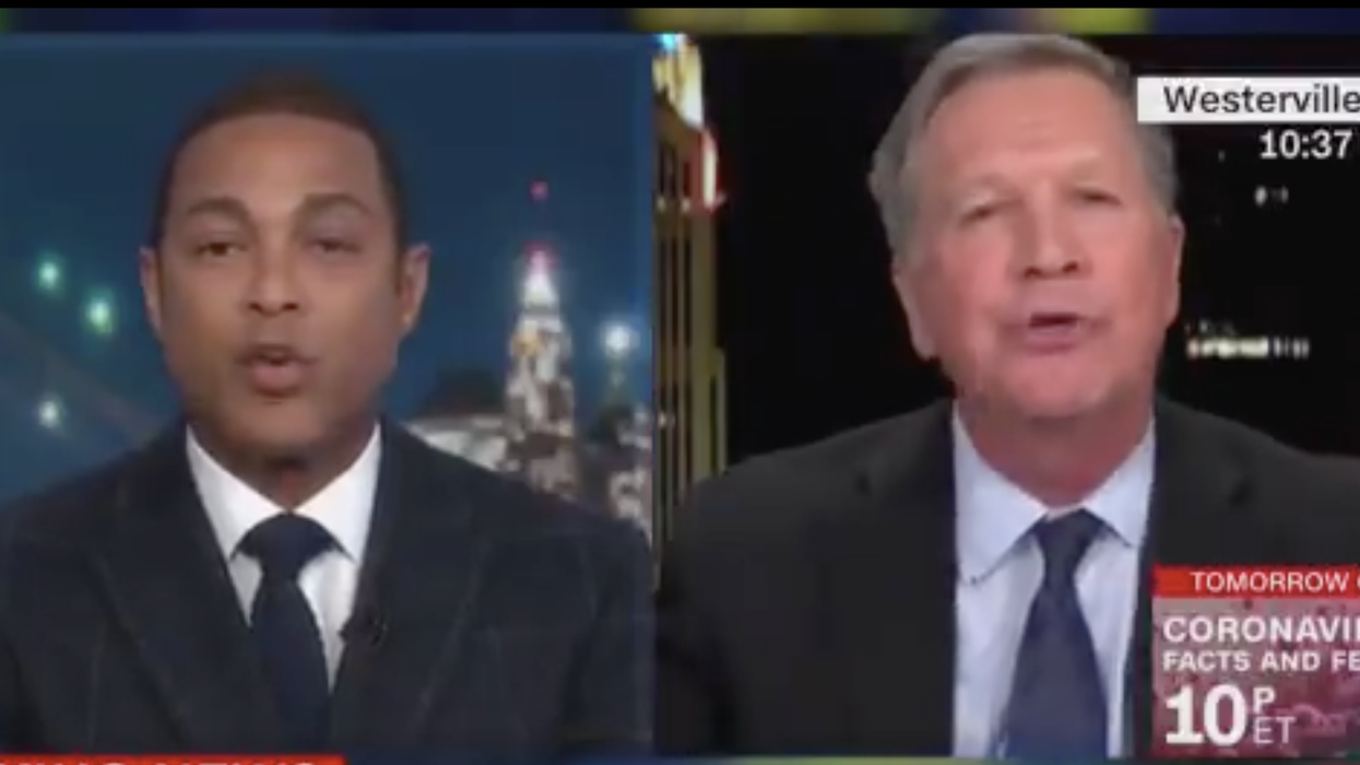 Don Lemon Erupts at John Kasich for Trying to Defend Trump's Bungled Oval Office Address