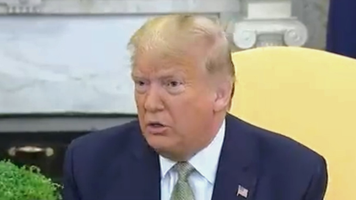 Trump Had Another Bonkers Oval Office Press Conference and CNN's Factchecker Doesn't Even Know Where To Begin