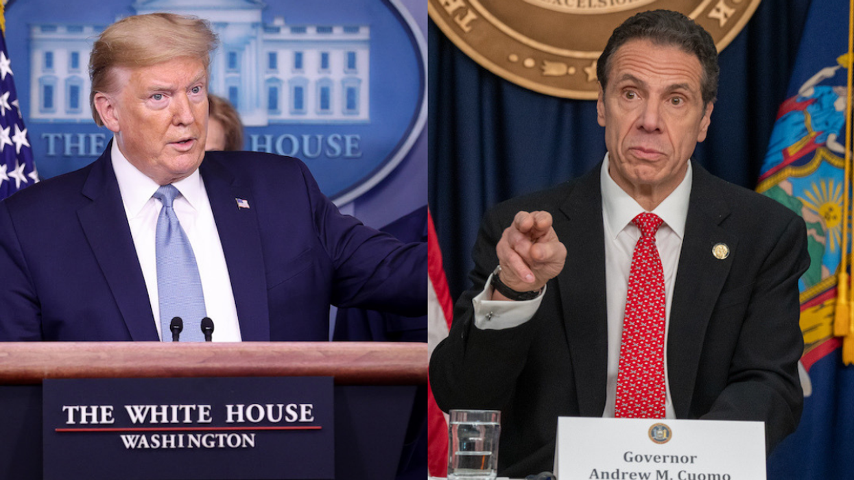 Governor Andrew Cuomo Fires Back After Trump Tried to Claim Cuomo Needs to 'Do More' in Response to Coronavirus