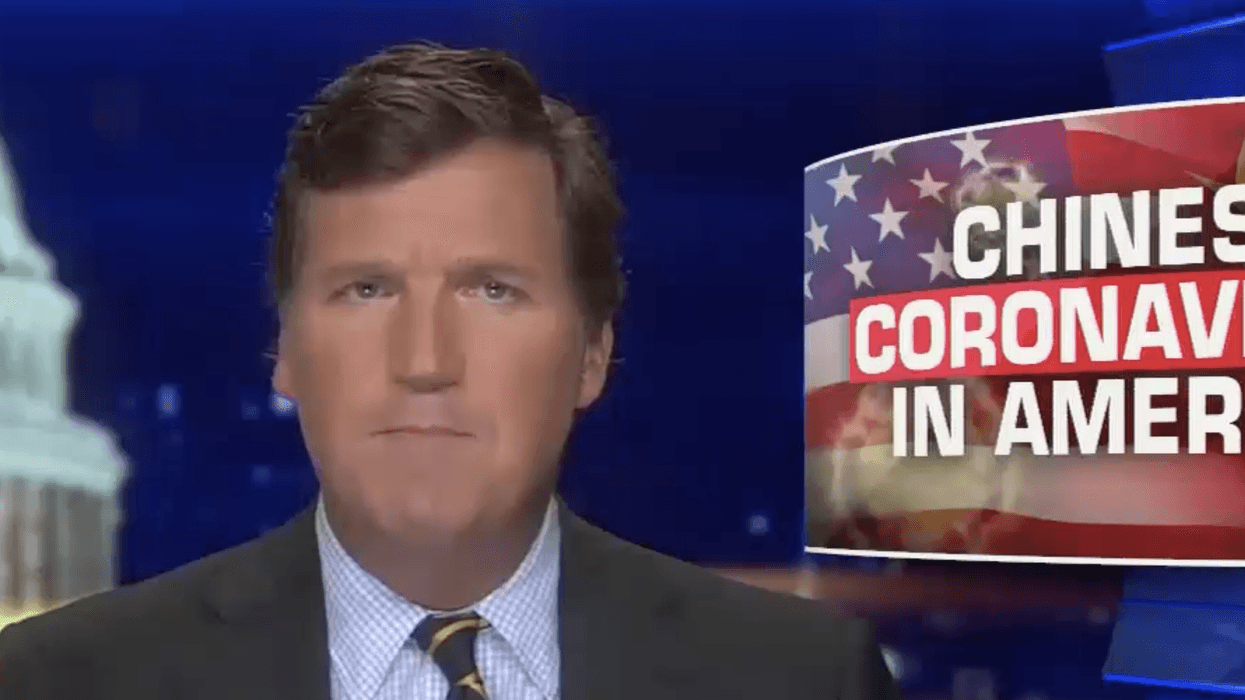 Tucker Carlson Says Donald Trump's Insistence on Calling Coronavirus 'Chinese Virus' Is 'Trump at His Very Best'