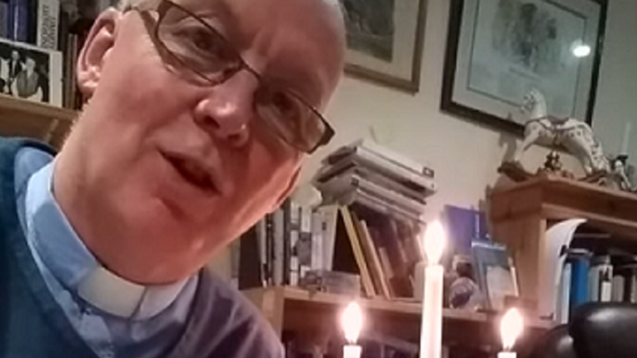 Vicar Goes Viral After Accidentally Setting Himself On Fire During His First 'Virtual' Church Service
