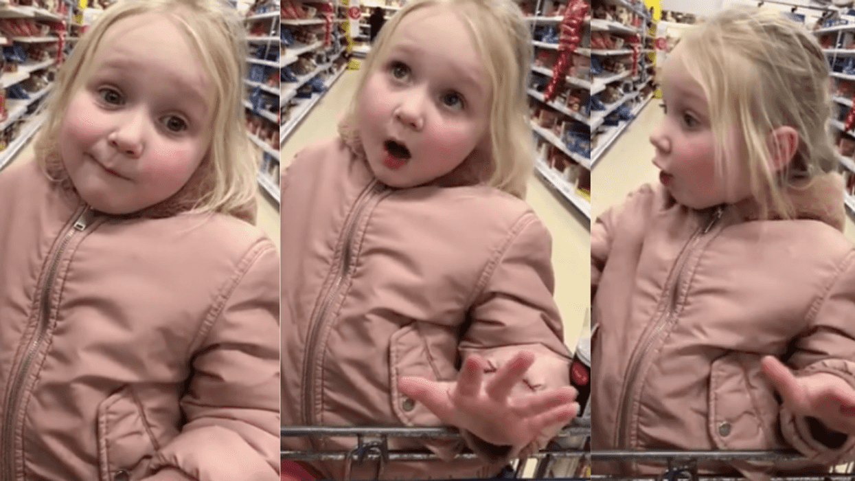 Four-Year-Old Girl Absolutely Lays Into 'Annoying' Panic Buyers For Stockpiling All The Food At The Grocery Store