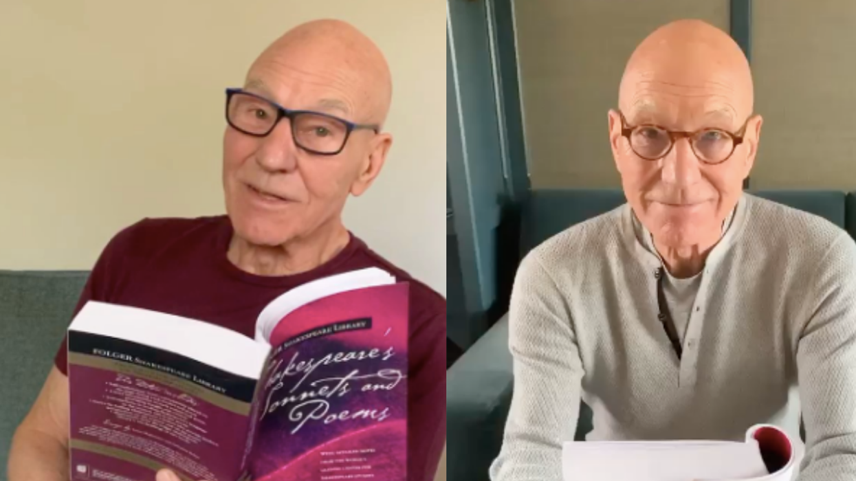 Patrick Stewart Is Reading One Of Shakespeare's Sonnets Each Day On Instagram, And It's Just What The Doctor Ordered