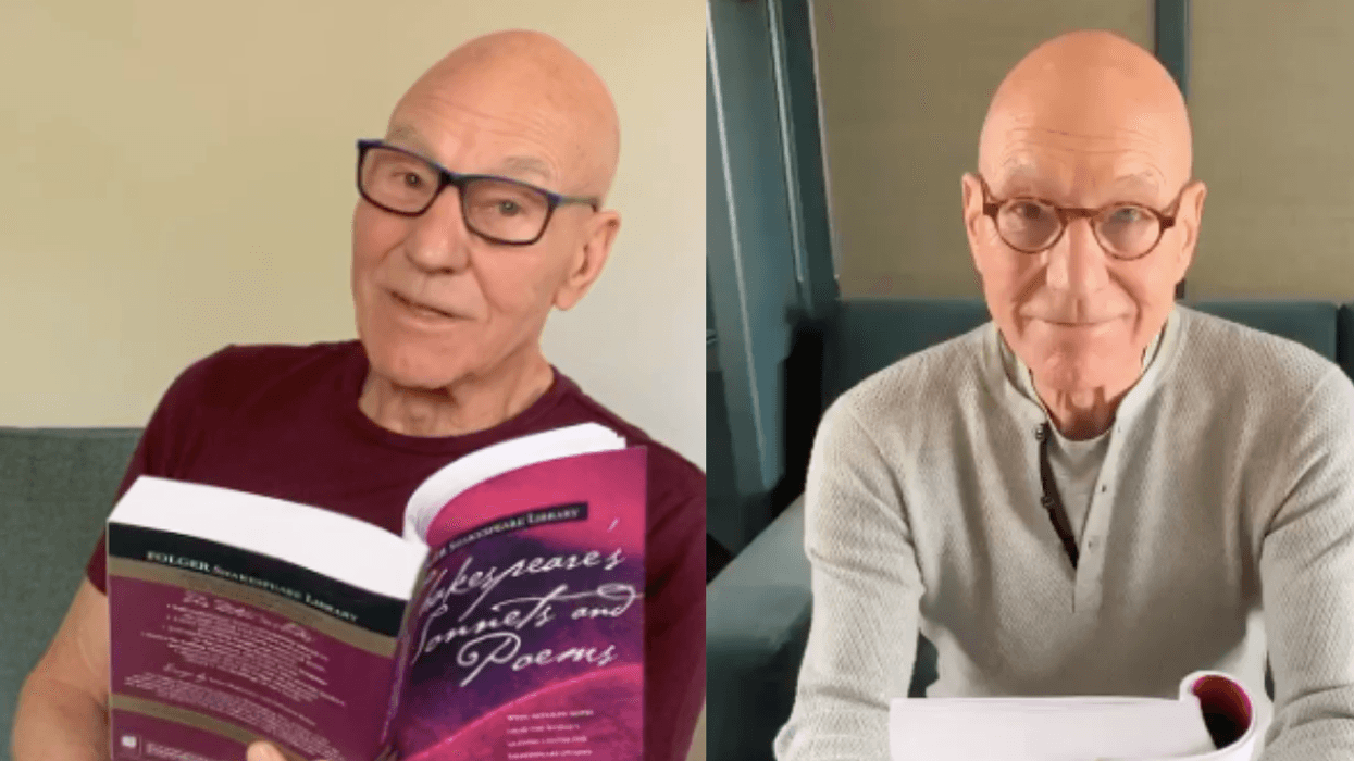 Patrick Stewart Is Reading One Of Shakespeare's Sonnets Each Day On Instagram, And It's Just What The Doctor Ordered