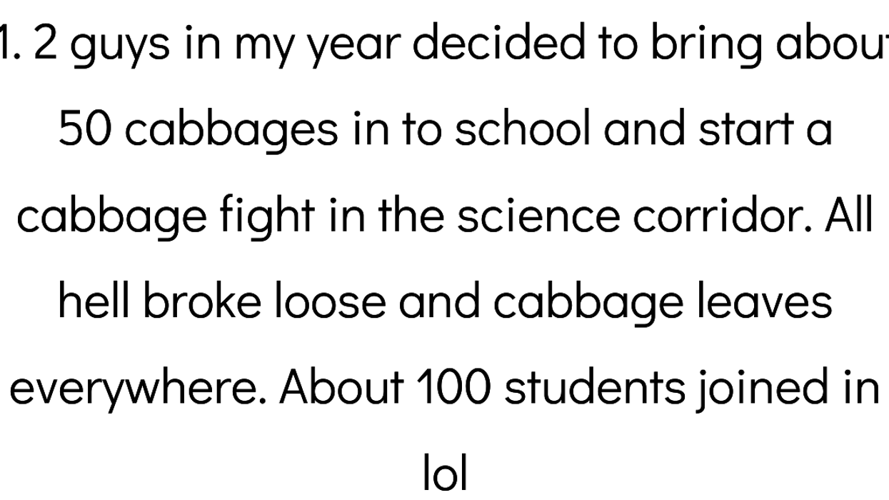 People Break Down 'The Incident' That Happened In High School