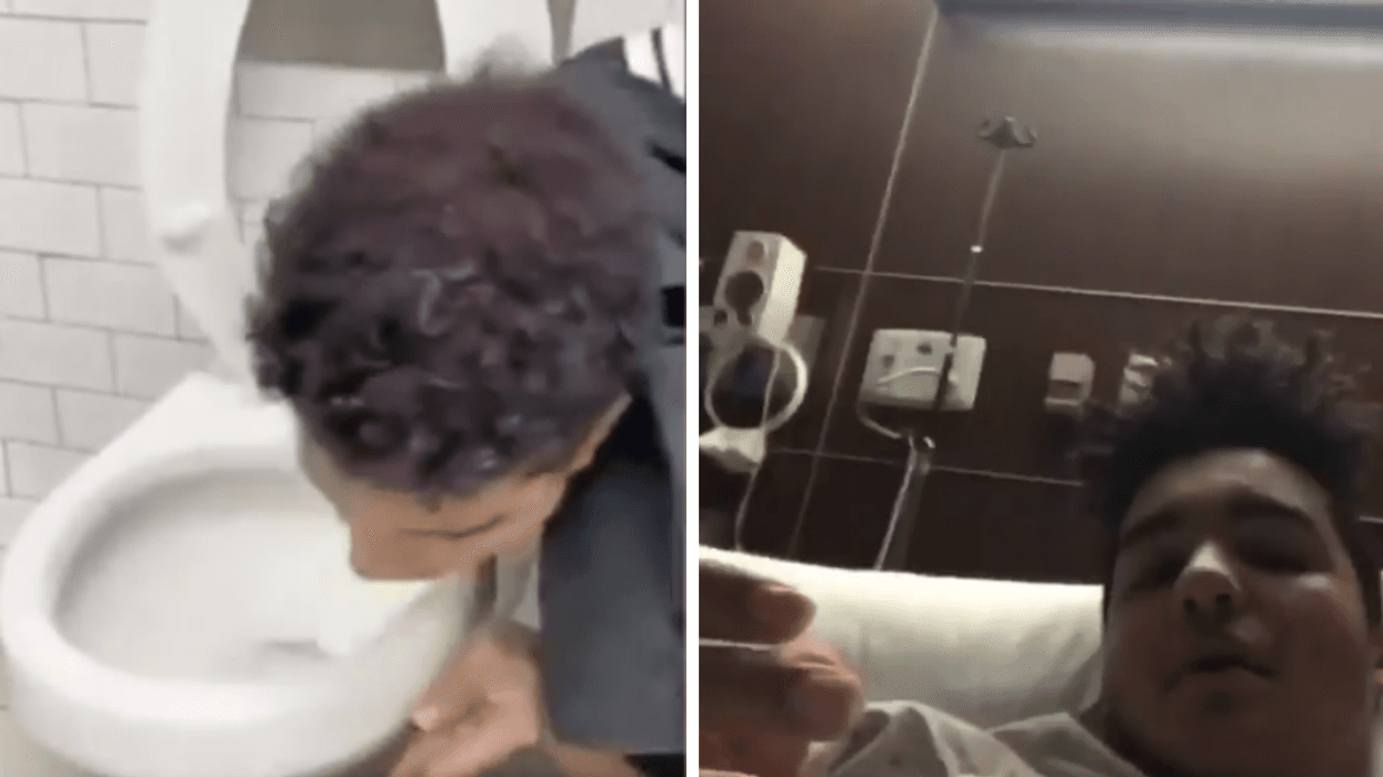 Influencer Who Licked A Toilet Seat As Part Of TikTok Virus 'Challenge' Says He's Now Tested Positive For The Disease