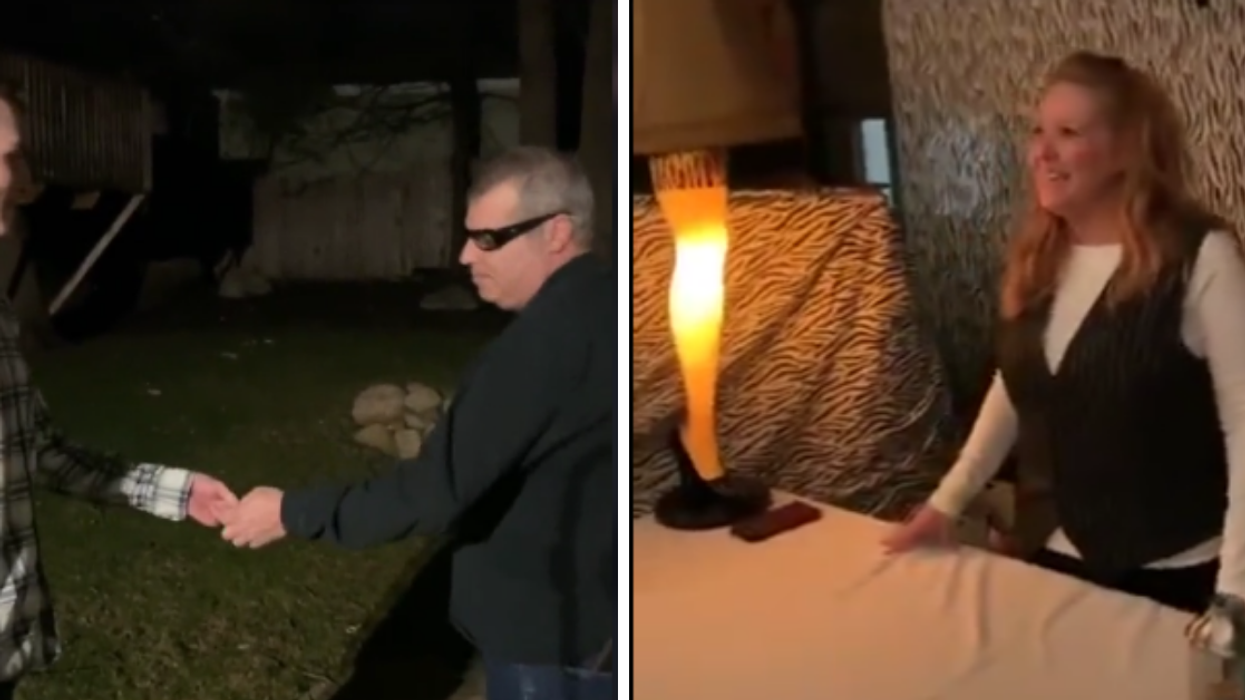 Guy's Parents Feel Bad That He Can't Go To A Club For His 21st Birthday—So They Convert Their Garage Into 'Club Quarantine' Instead
