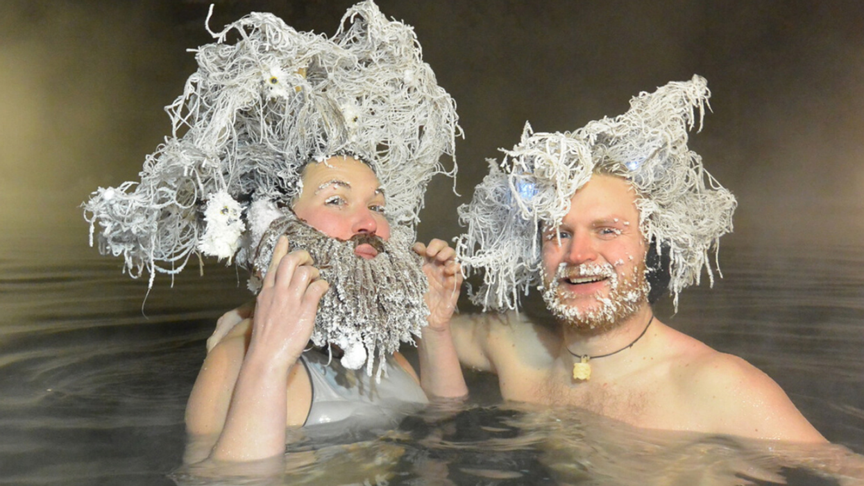 Canada Apparently Has An Annual Hair Freezing Contest—And The Pictures Are Something To Behold