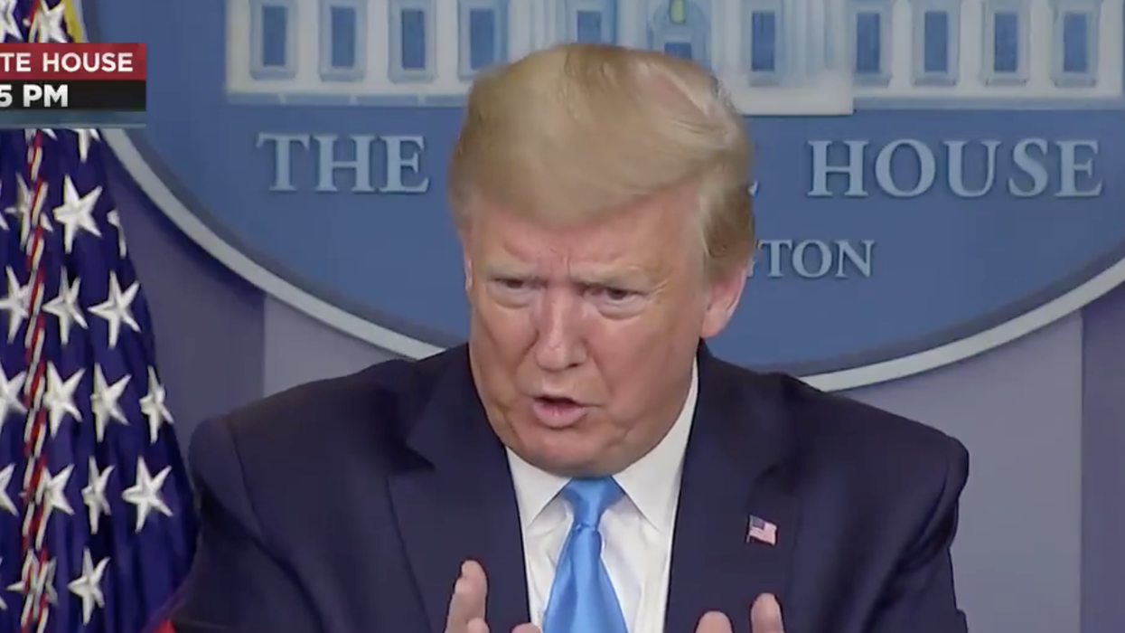 Trump Just Tried to Explain Why Voting by Mail Is 'Corrupt' Except When He Does It, and the Hypocrisy Is Real