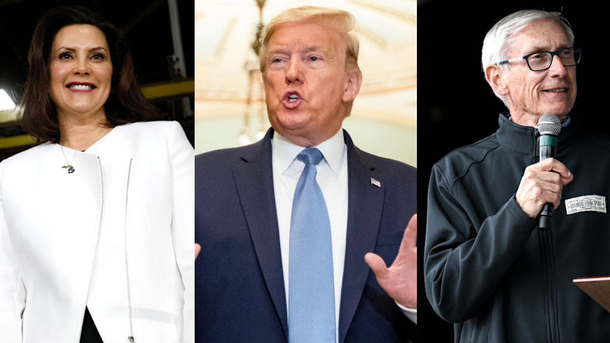 Voters in Key Trump States 'Trust' Democratic Governors Far More Than Trump When It Comes to Pandemic Response