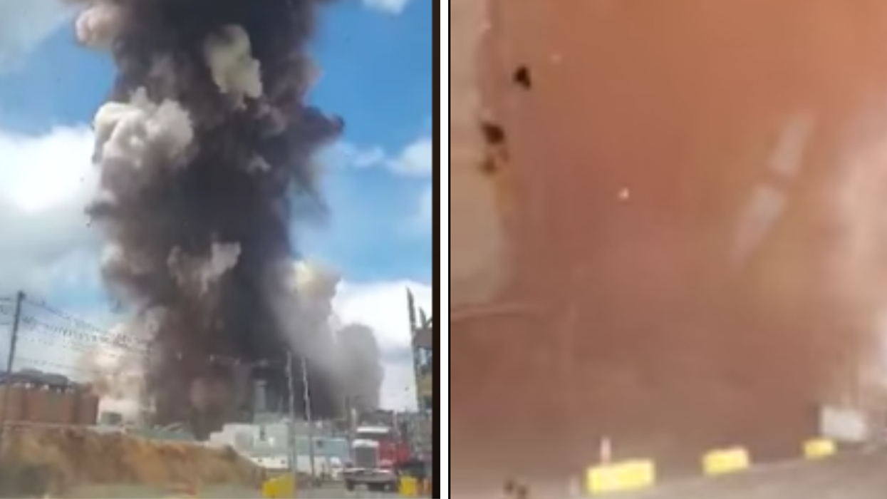 Intense Video Captures Moment Maine Paper Mill Is Completely Blown To Smithereens