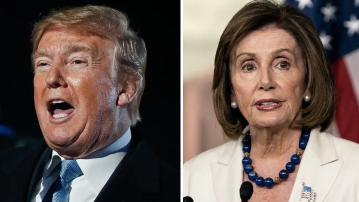 Trump Lashes Out At 'Dumb' Nancy Pelosi After She Takes Him To Task On Fox News For Being A 'Weak Leader'