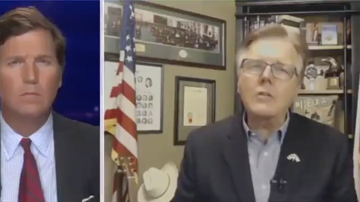 Texas Lt. Governor Doubles Down on Bonkers Tucker Carlson Interview: 'There Are More Important Things Than Living'