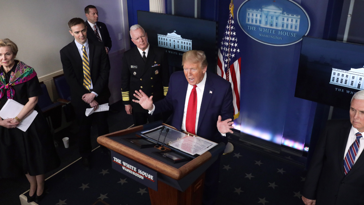 New Study Shows Sharp Decline in Approval for Trump's Handling of COVID-19 Crisis