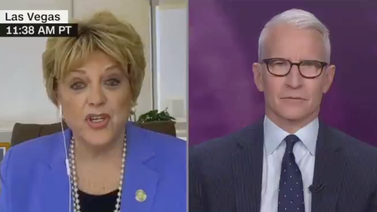 Las Vegas Mayor Says She Offered Up Las Vegas Citizens as Pandemic 'Control Group' in Off the Rails Interview