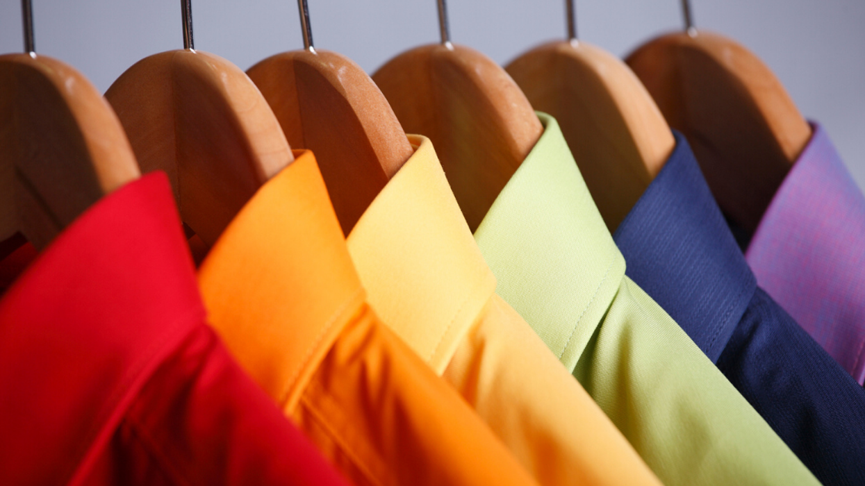 Woman Gets In Argument With Her Husband After Telling Him He Shouldn't Wear Rainbow-Colored Clothes In Public