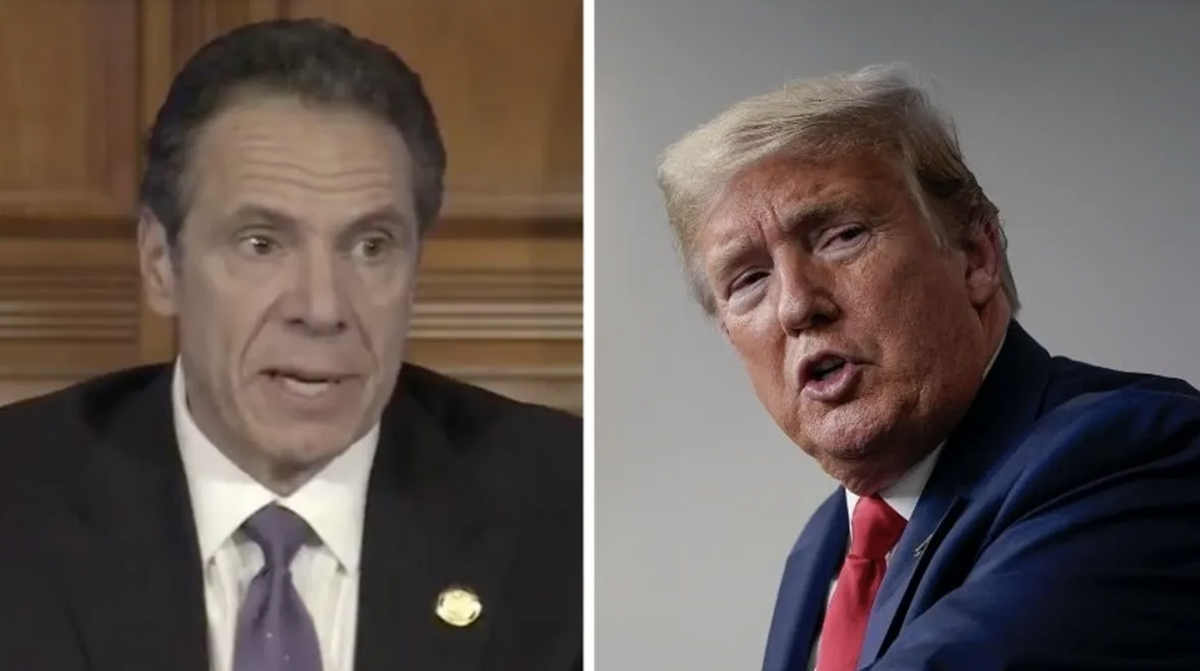 NY's Gov. Cuomo Gives Trump A Brutal Fact-Check After Trump's Backwards Tweet About Blue State Bailouts
