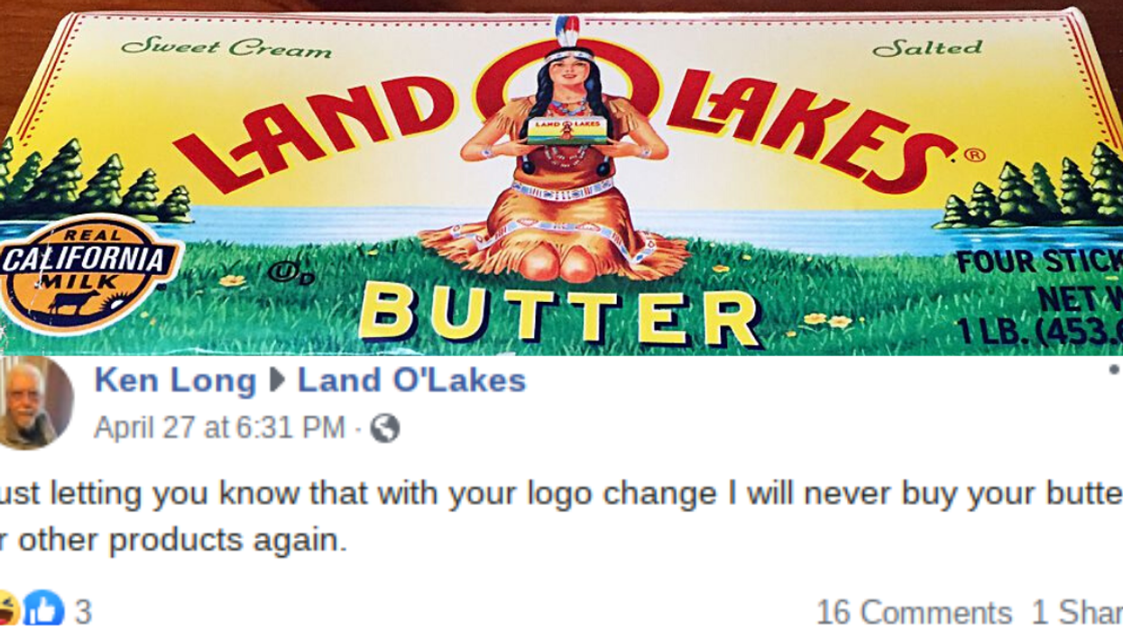 Butter Purists Are Having Hissy Fits After Land O'Lakes Removed The 'Butter Maiden' From Their Packaging