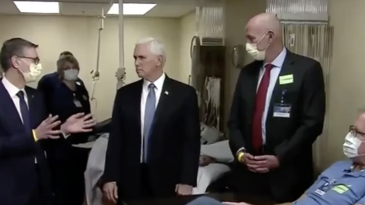 The Mayo Clinic Threw Major Shade at Mike Pence in a Now Deleted Tweet After He Visited Without Wearing a Mask