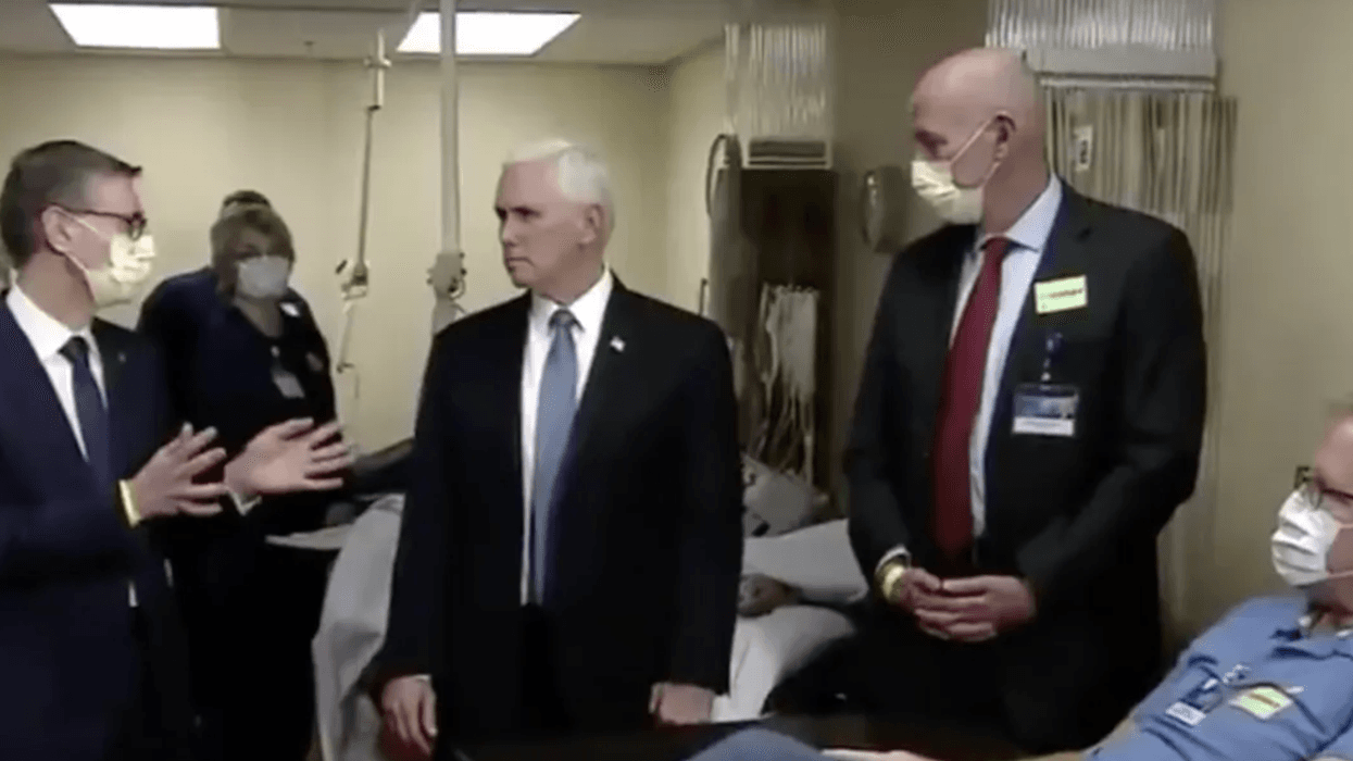 The Mayo Clinic Threw Major Shade at Mike Pence in a Now Deleted Tweet After He Visited Without Wearing a Mask
