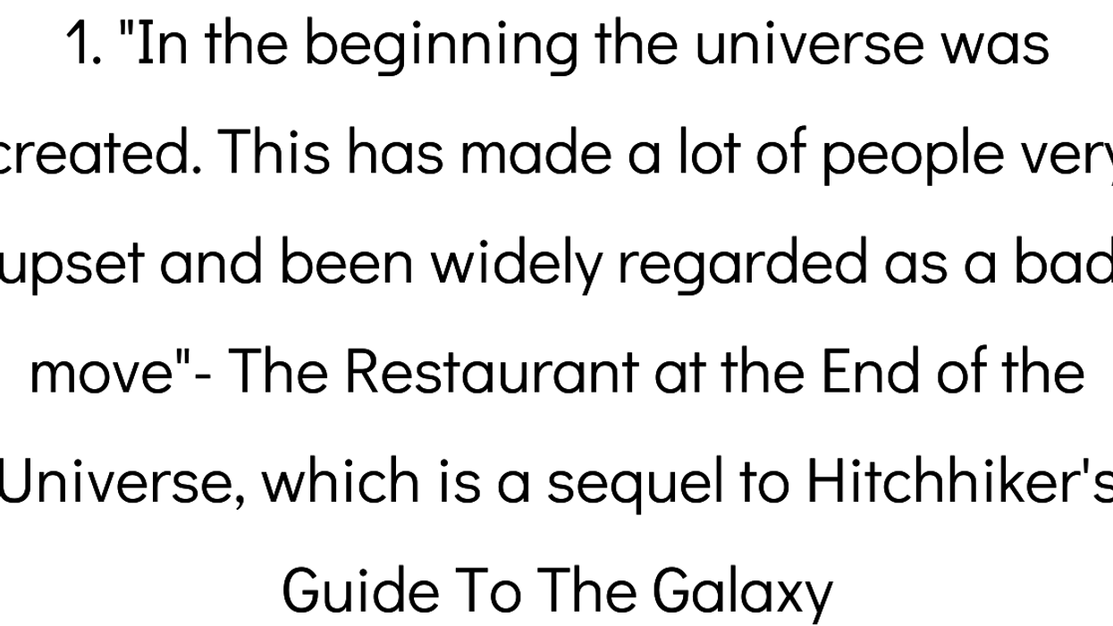 Book Lovers Share Their Absolute Favorite Opening Lines