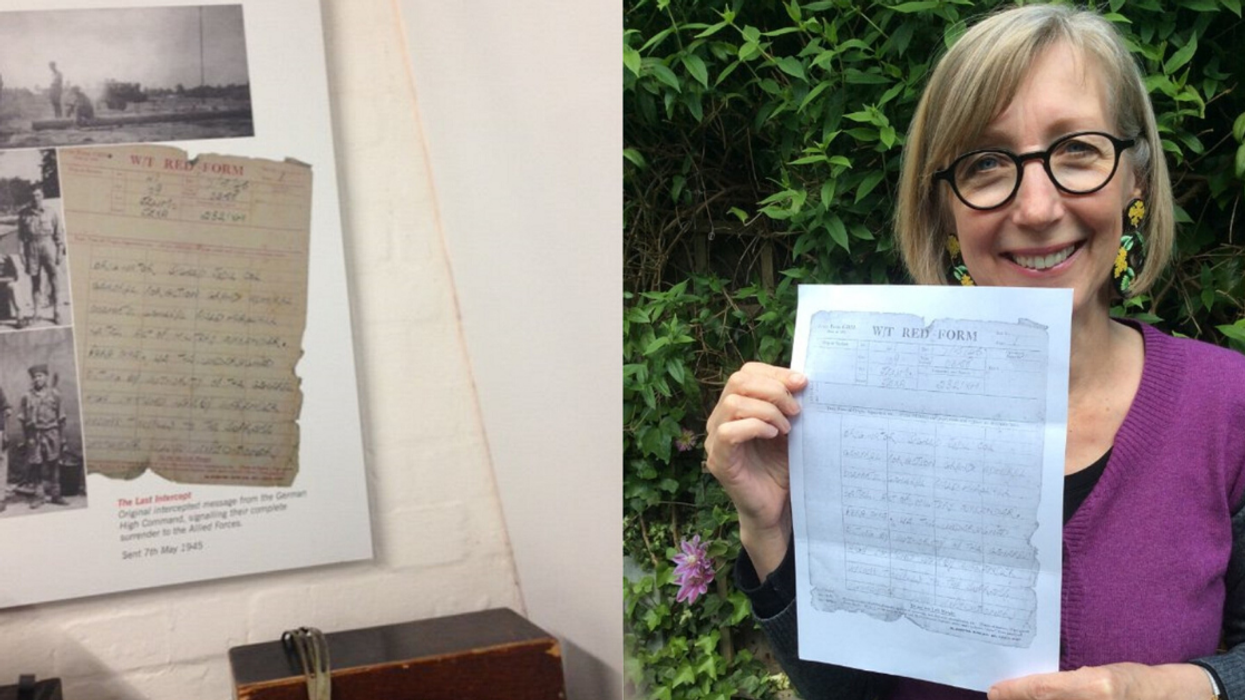 Woman Stunned After Discovering Her Father's Note Recording World War II Surrender In A Museum