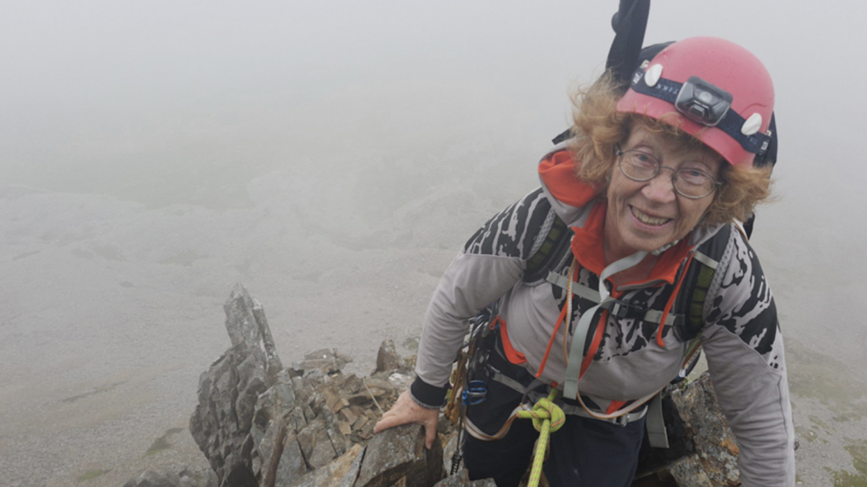 'Adrenaline Junkie' Grandma Has Turned Her Home Into A Makeshift Rock Climbing Wall
