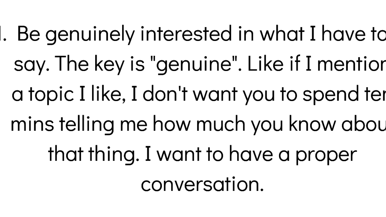 Women Share Tips On How To Leave A Lasting First Date Impression
