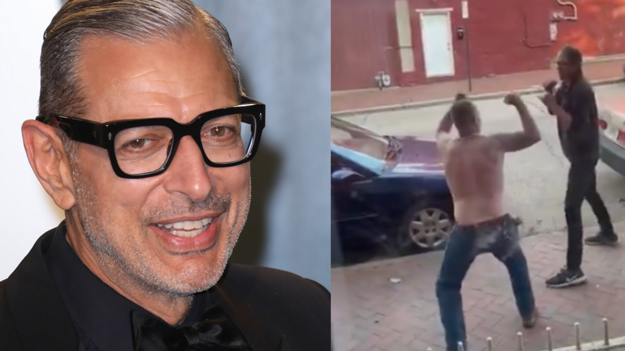 Jeff Goldblum Trends On Social Media After Lookalike Gets Into Street Fight With Shirtless Neighbor