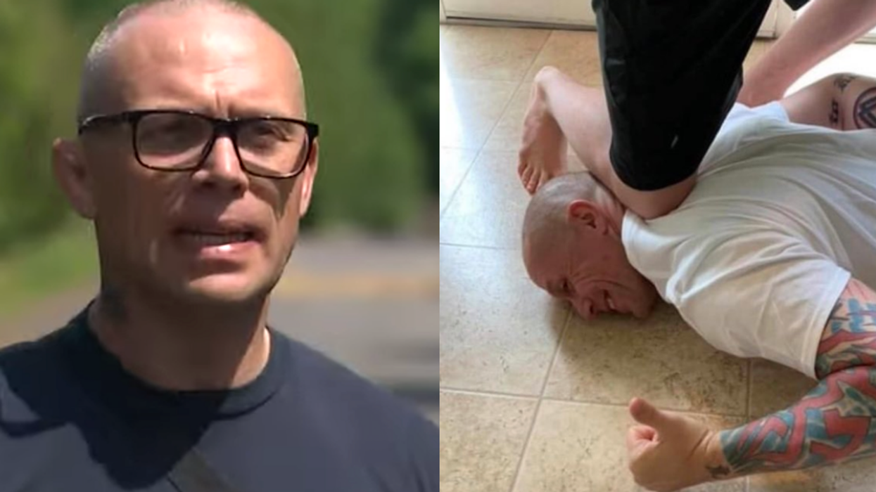 High School Wrestling Coach Fired After Posting Photos Appearing To Mock George Floyd's Death