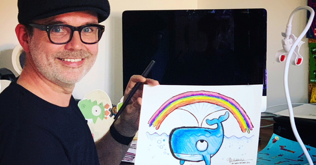 Children's Author And Illustrator Smashes World Record With Online Art Lesson For Charity
